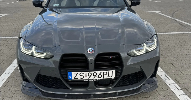 BMW M3 cena 399000 przebieg: 43500, rok produkcji 2022 z Szczecin małe 497